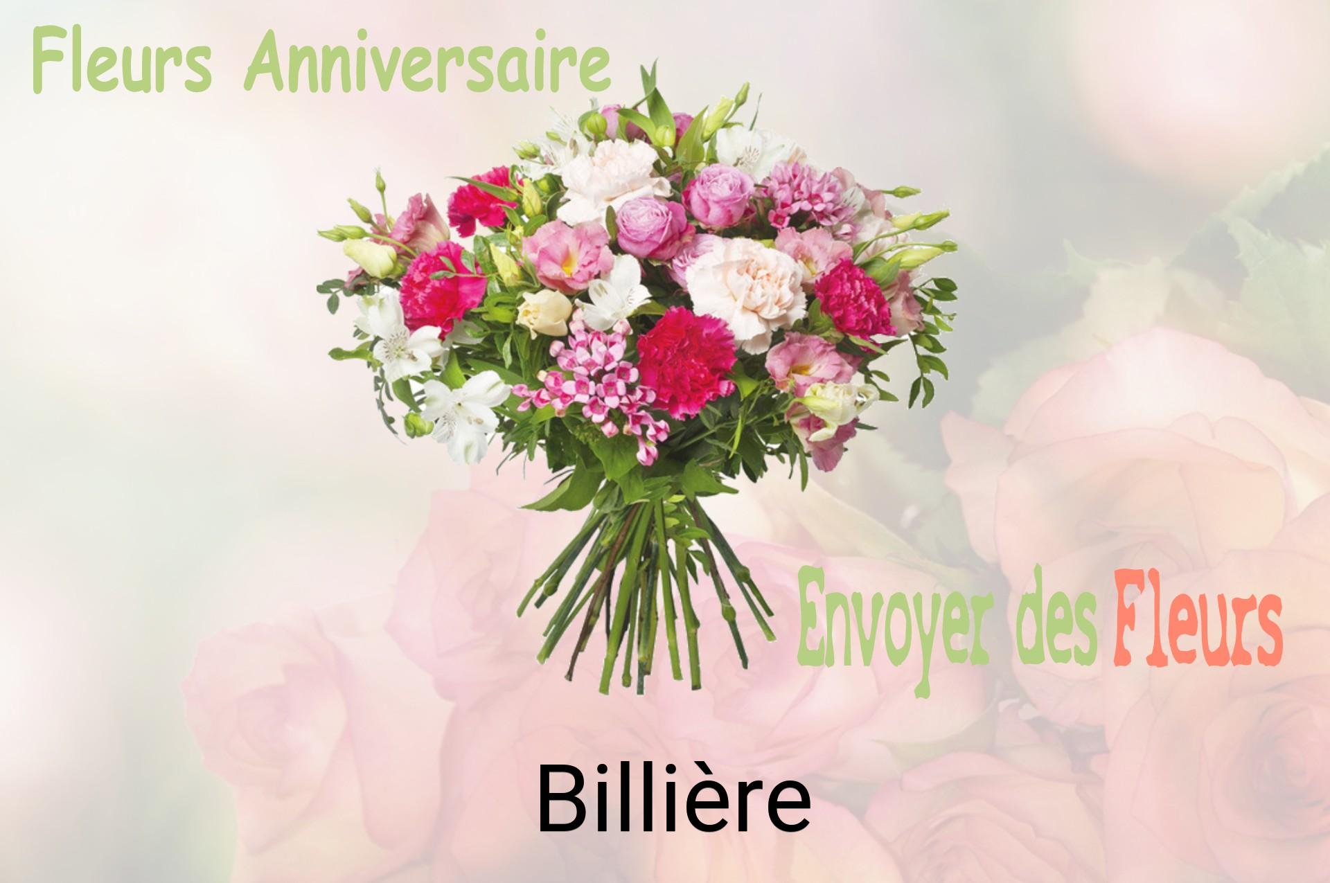 Bouquet de fleurs d’anniversaire livré à Billière