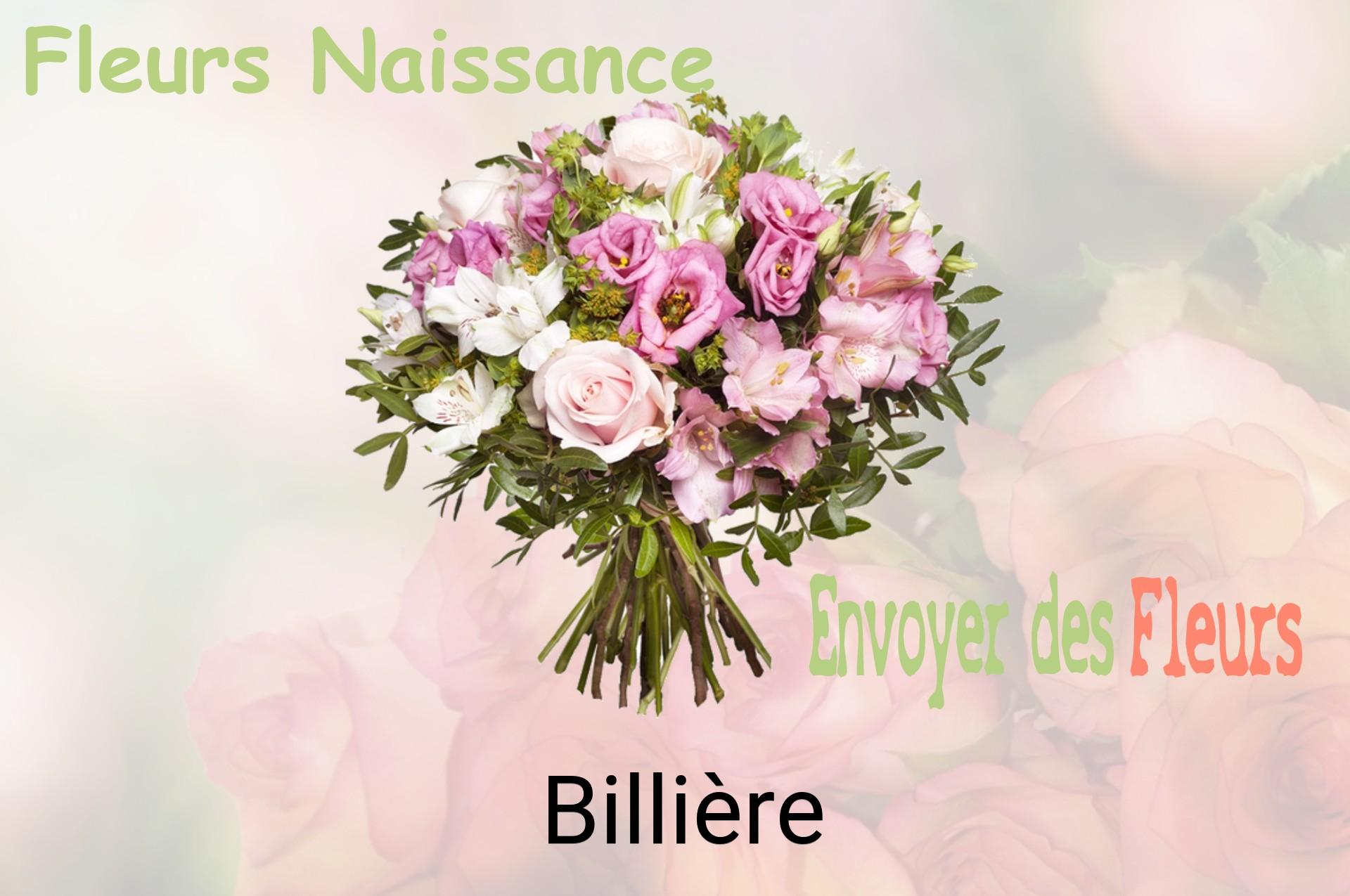 Bouquet de fleurs de naissance livré à Billière